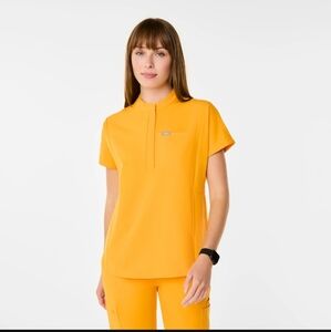 Emergency Yellow Montex Scrub Top